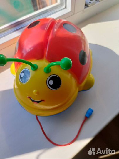Божья коровка каталка