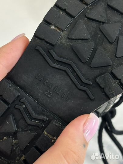 Ботинки для девочки zara