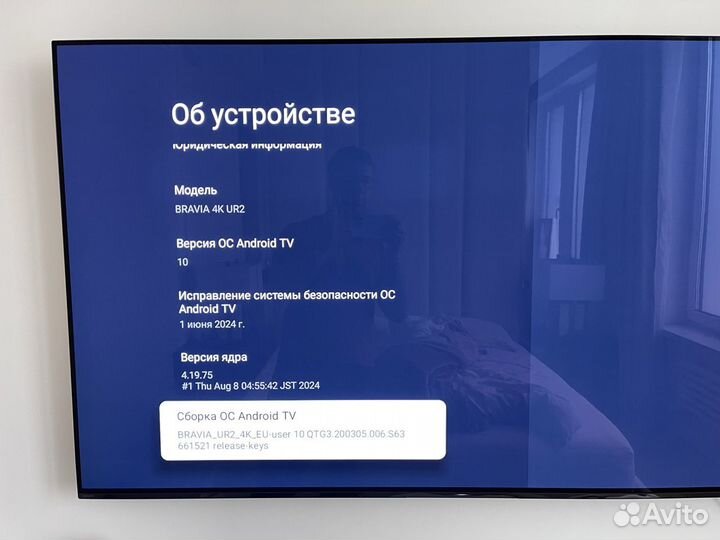 Телевизор Sony KD-65AG9