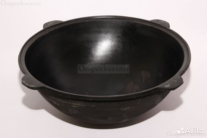 Чугунный казан 16л с крышкой