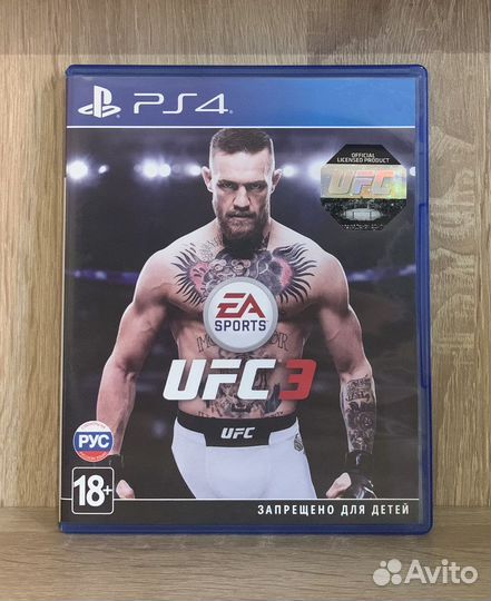 Игра для приставки ps4 (UFC 3)