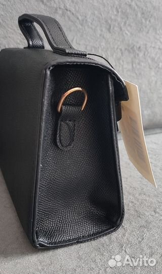 Сумка женская через плечо черная кросс боди