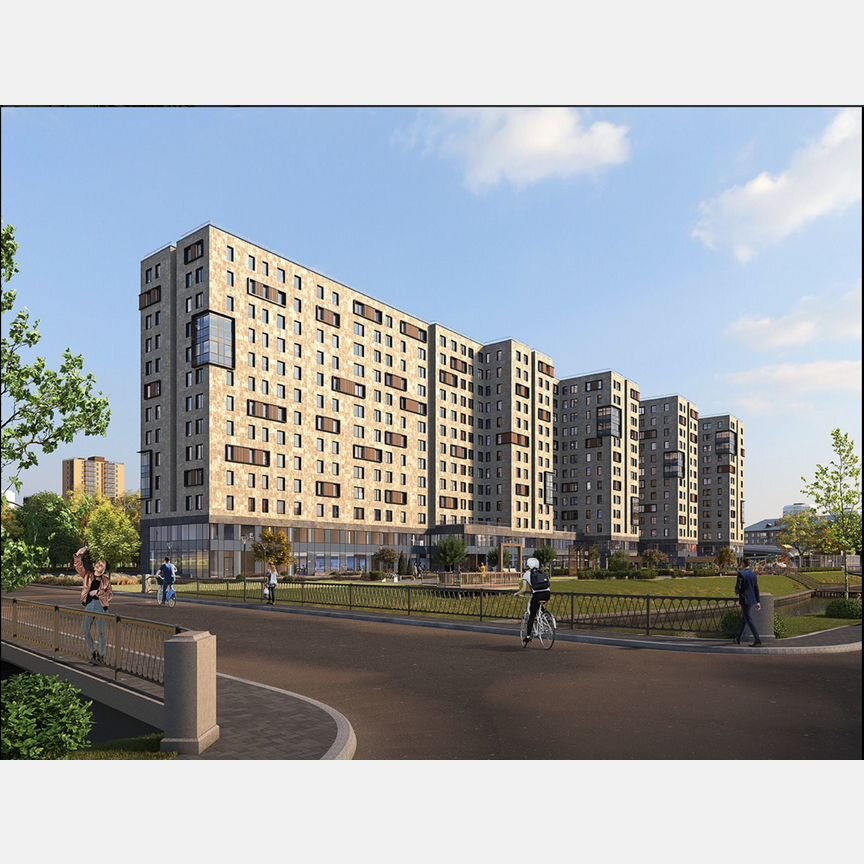 Апартаменты-студия, 22,2 м², 4/13 эт.
