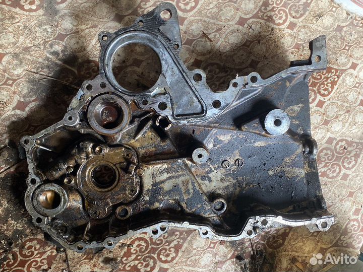 Крышка грм передняя toyota 1 nz fe