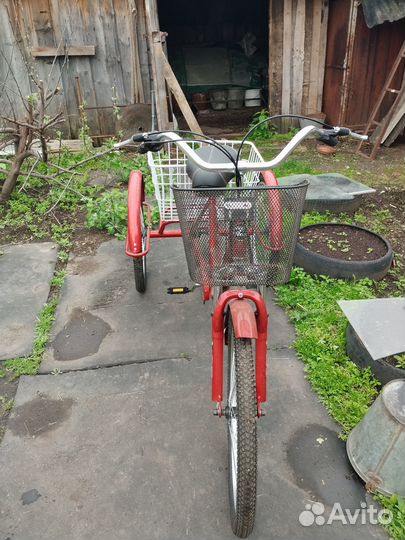 Продам велосипед взрослый новый 3х колесный