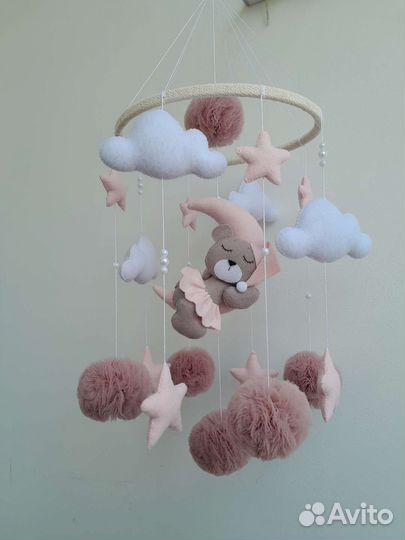Мобиль из фетра