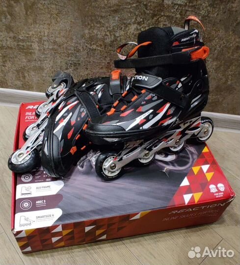 Роликовые коньки раздвижные 36-41