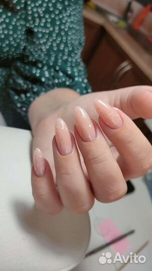 Маникюр, наращивание на дому