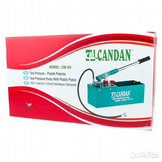 Ручной насос для опрессовки Candan см-60