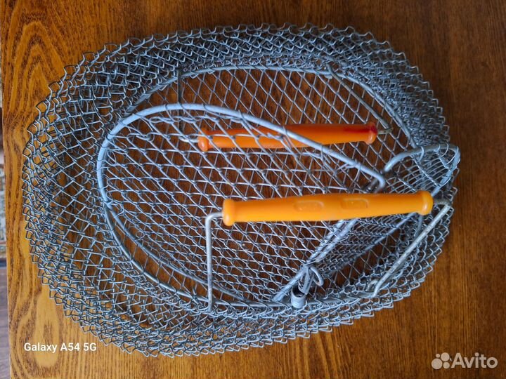 Садок для рыбы металлический