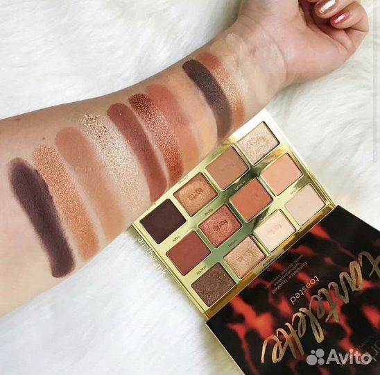 Палетка теней Tarte Tartelette Toasted