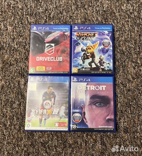 Игры для приставок ps4