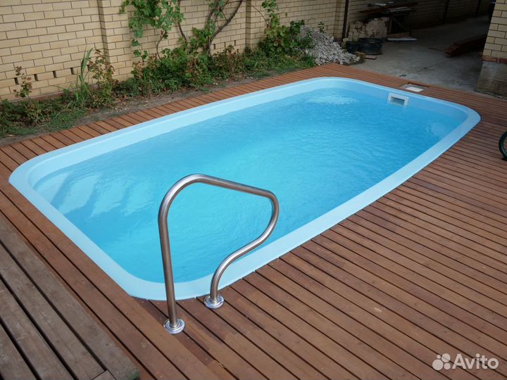 Композитный бассейн 5х2.7х1.4