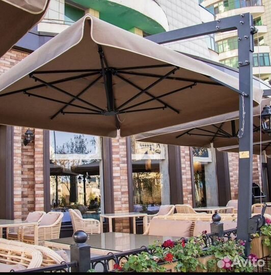 Зонты для кафе.Зонты боковые. Зонты уличные