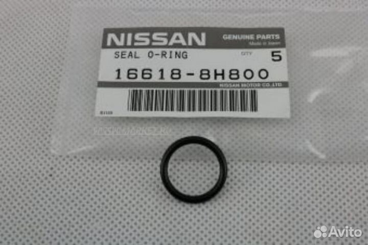 Nissan 16618-8H800 Кольцо форсунки уплотнительное