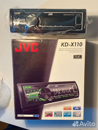 Магнитола для автомобиля JVC KD-X110