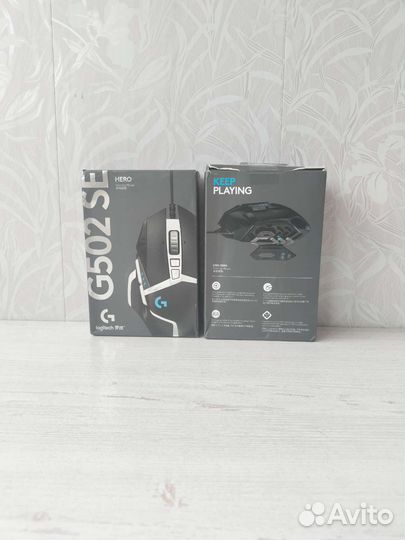 Игровая мышь logitech g502 новая
