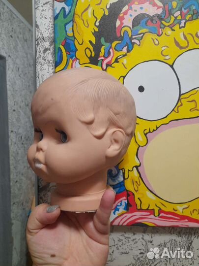 Пупс голова кукла андрей