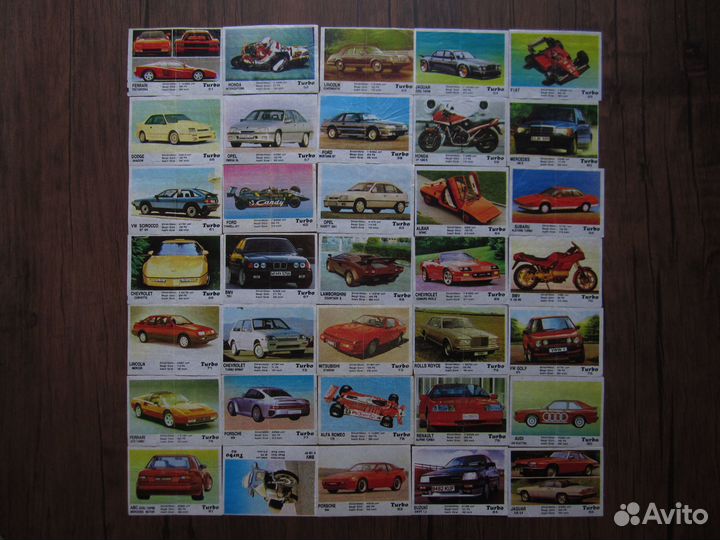 Вкладыши Турбо turbo Black 51-120 (5 сер.на выбор)