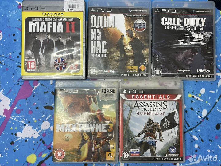 Sony PS3 super slim прошитая / 320GB