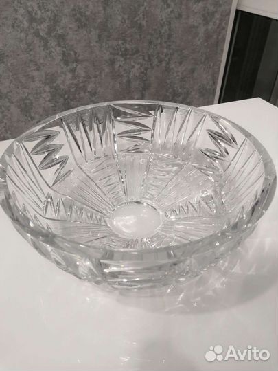 Хрустальная салатница