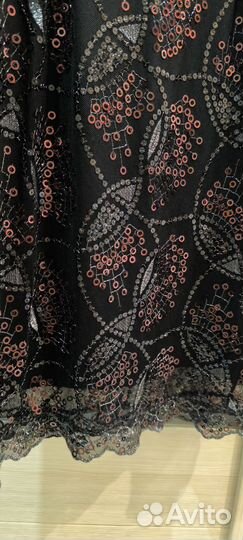 Коктейльное платье 44