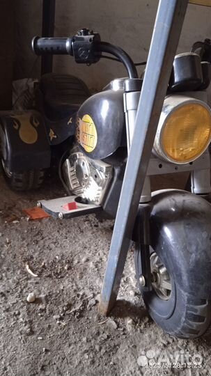 Детский мотоцикл на аккумуляторе бу