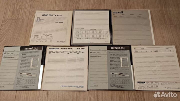 Коробки для катушек 27см (7шт)