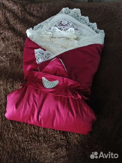 Конверт на выписку зимний