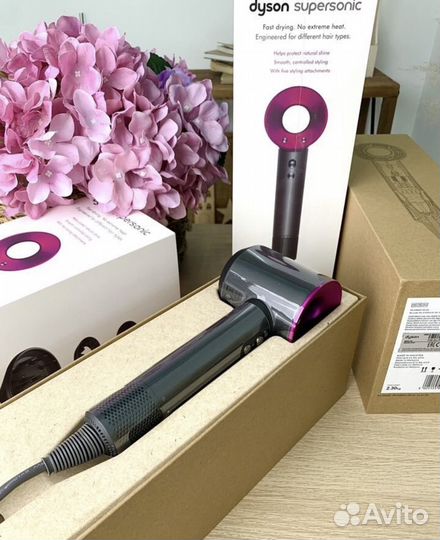 Фен Dyson Supersonic (Малайзия, гарантия, новый)