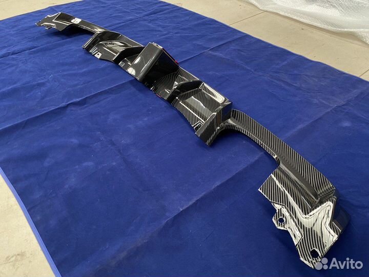 Диффузор LED карбон 2х2 BMW F30