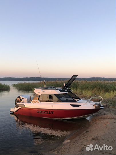 Катер grizzly cabin 600