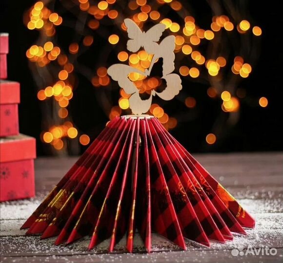 Салфетница из дерева