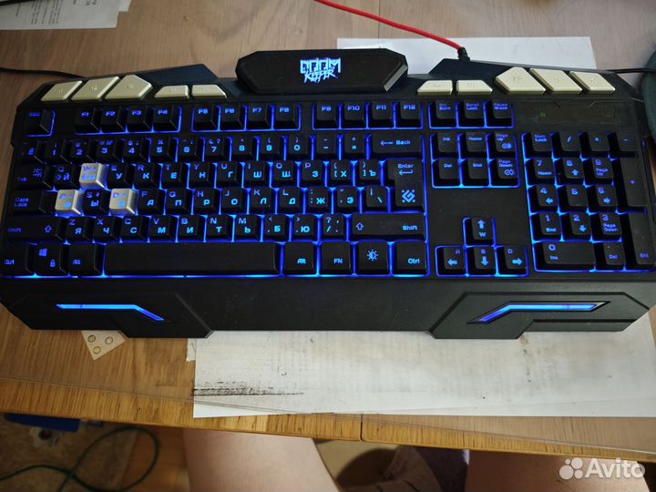 Клавиатура с подсветкой Defender doom keeper