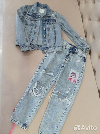 Джинсы и джинсовка