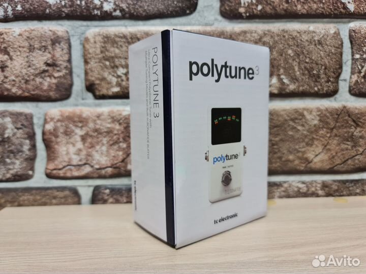 TC electronic polytune 3 хроматический тюнер