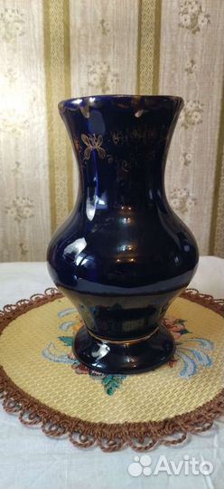 Ваза СССР кобальт