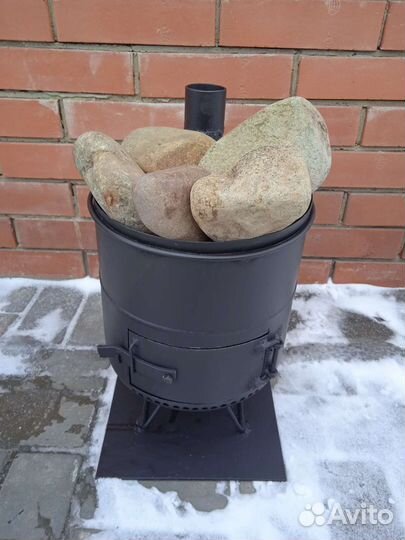 Печь для походной бани