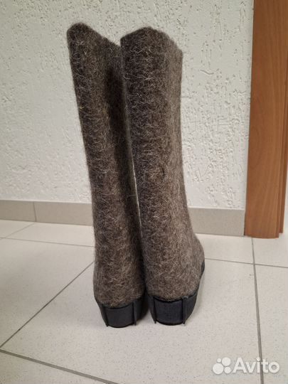 Валенки на резиновой подошве 37-38 размера