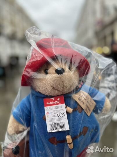 Мишка Паддингтон из Англии 35 см Paddington Teddy