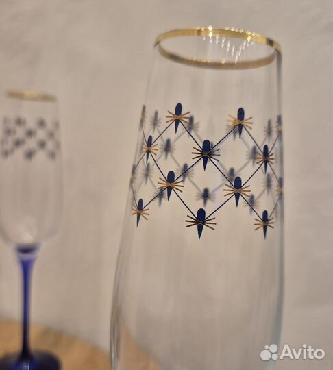 Бокалы императорский фарфор
