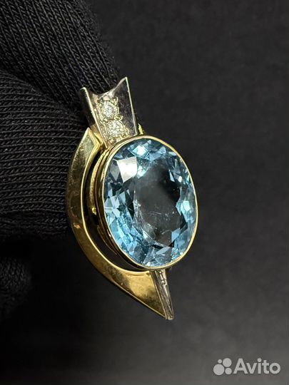 Золотая подвеска 750 пробы