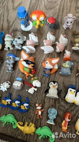 Игрушки из Sweet Box+игрушки с киндеров в подарок