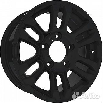 R16 5x139,7 7J ET40 D98,5 Скад Тайга Черный барxат