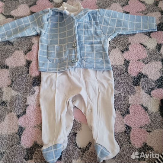 Вещи пакетом на мальчика 74 80