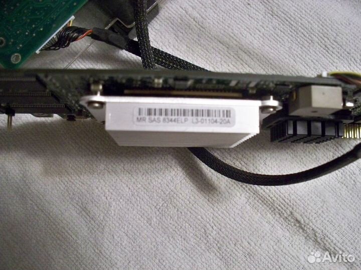 LSI SAS 8344elp + bbu PCI-E