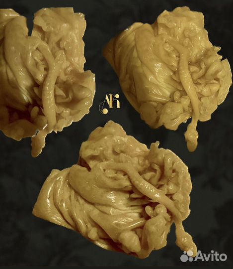 Отливка воском. Чистка. Снятие негатива