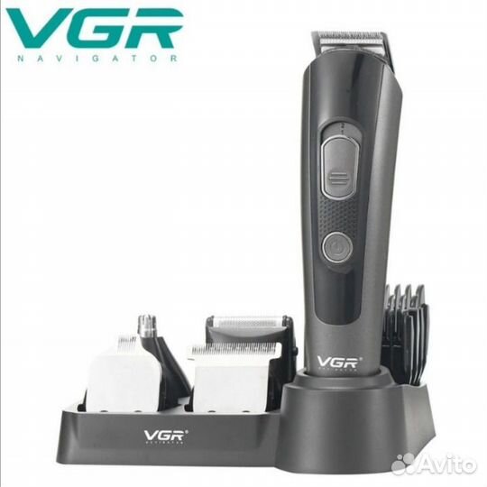 Беспроводной триммер для стрижки волос 5 в 1 VGR V
