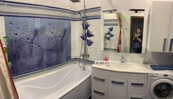 2-к. квартира, 92 м², 7/22 эт.