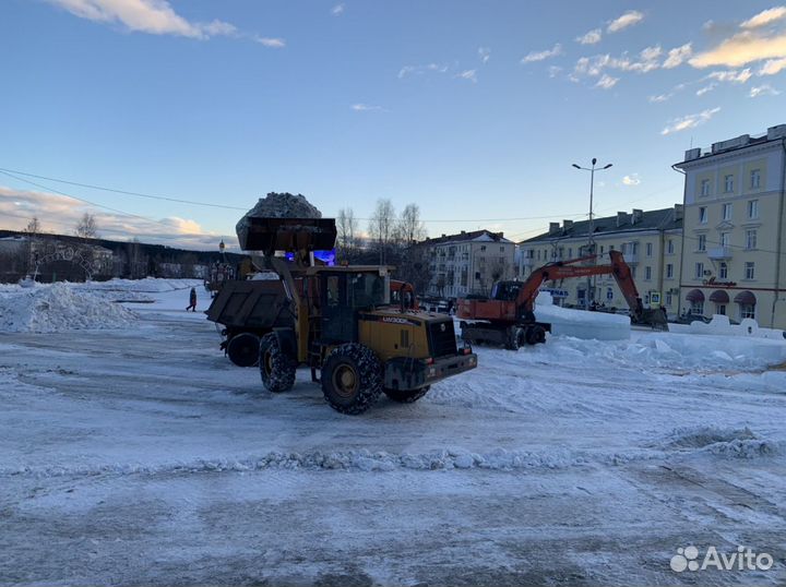 Услуги фронтального погрузчика